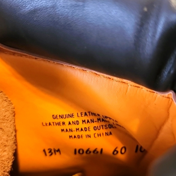 NIB Timberland Men Waterproof Suede Boots, Size 13, Tan - Picture 6 of 7